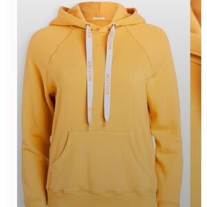 MOTHER  THE BEST Mustard Yellow Hoodie